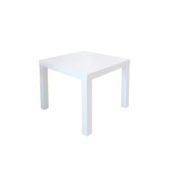 ჟურნალის მაგიდა , 55X55 თეთრი LACK