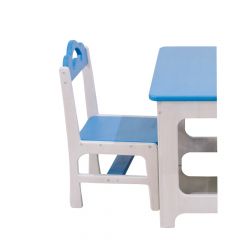 საბავშვო სკამი თეთრი და ღია ლურჯ ფერში 9010-5012 290*300*50
