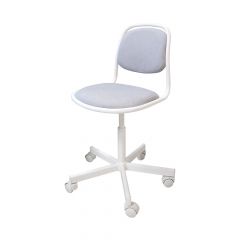 საოფისე სკამი თეთრი/ღია ნაცრისფერი ORFJALL