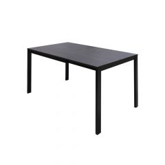 მაგიდა 80 / 120x70 შავი / მუქი ყავისფერი VANGSTA