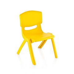 პლასტმასის სკამი საბავშვო SIRIN ყვითელი