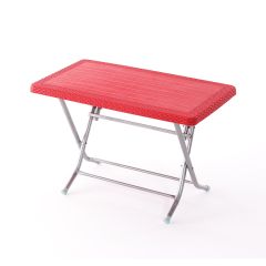 პლასტმასის მაგიდა 60*110 SPT-R070 წითელი