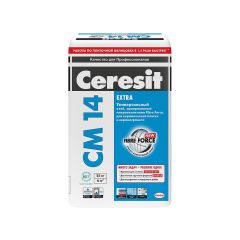 წებო-ცემენტი CM14 CERESIT