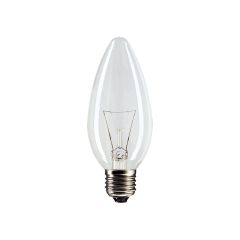 ნათურა ვარვარა ჭაღი გამჭვირვალე E14 240V60W L6-5158-ლუქსრამი