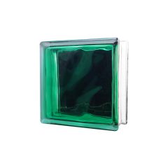 მინა ბლოკი Incolored Green JH061