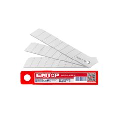 საკანცელარიო დანის პირები 10 ცალიანი 18*100MM ESKB1801 EMTOP