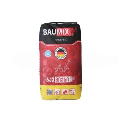 წებო-ცემენტი BAUMIX UNIVERSAL 25კგ.-იანი ტომარა