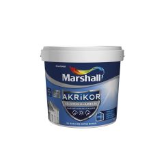 საღებავი ექსტ.akrikor siliconedacrylic marshall 7.5ლტ თეთრი