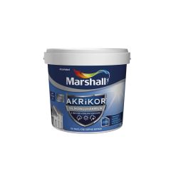 საღებავი ექსტ.akrikor siliconedacrylic marshall 15ლტ თეთრი