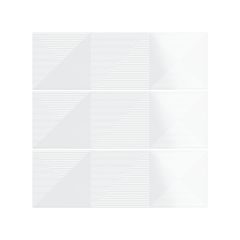 კაფელი Crayon White Decor 10*30.5