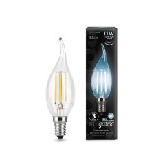 ლედ ნათურა Filament Candle tailed E14 11W 4100К - 104801211