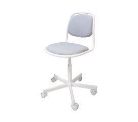საოფისე სკამი თეთრი/ღია ნაცრისფერი ORFJALL