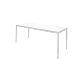 მაგიდა გასაშლელი 120/180*75 თეთრი VANGSTA