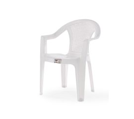 პლასტმასის სკამი Tuvana SPC-T007 თეთრი