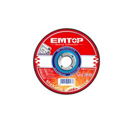 აბრაზიული მეტალის საჭრელი დისკი 115x1.2მმ Emtop-EACD121151
