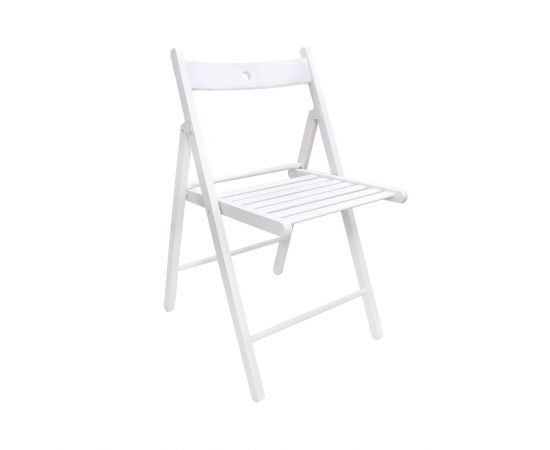 დასაკეცი სკამი თეთრი FROSVI