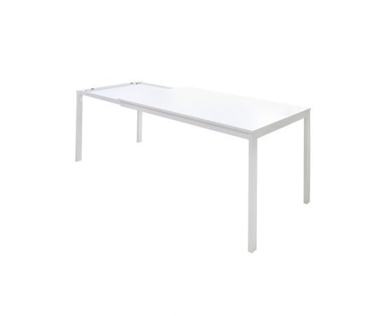 მაგიდა გასაშლელი 120/180*75 თეთრი VANGSTAმაგიდა გასაშლელი 120/180*75 თეთრი VANGSTA