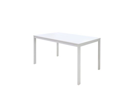 მაგიდა გასაშლელი 120/180*75 თეთრი VANGSTA