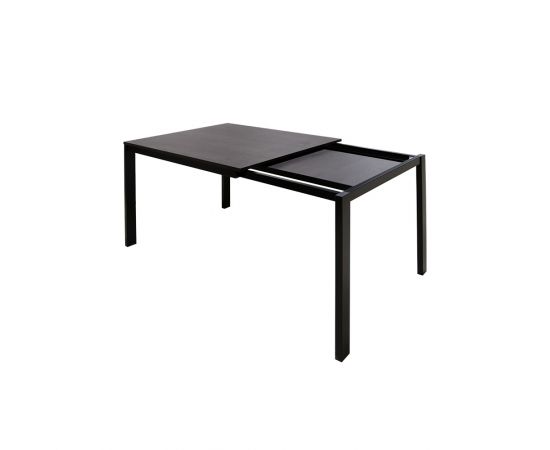 მაგიდა 80 / 120x70 შავი / მუქი ყავისფერი VANGSTAმაგიდა 80 / 120x70 შავი / მუქი ყავისფერი VANGSTA