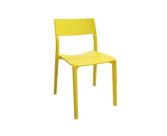 სკამი ყვითელი JANINGE