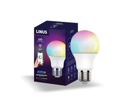ნათურა Lin73 LINUS Smart RGBW 9W