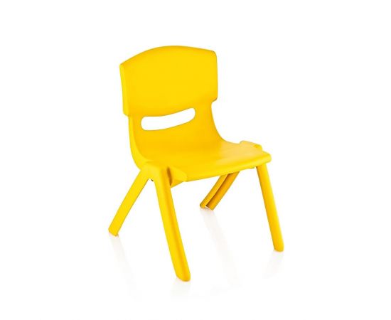 პლასტმასის სკამი საბავშვო SIRIN ყვითელი