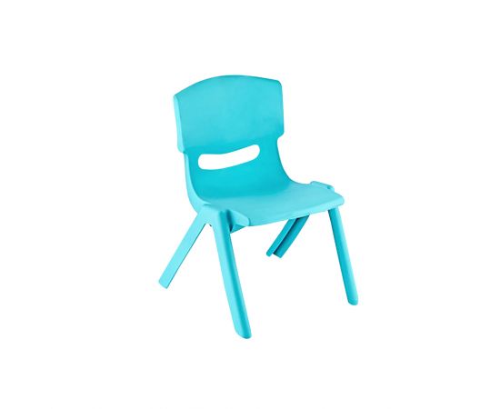 პლასტმასის სკამი საბავშვო დიდი SIRIN ღია ცისფერი