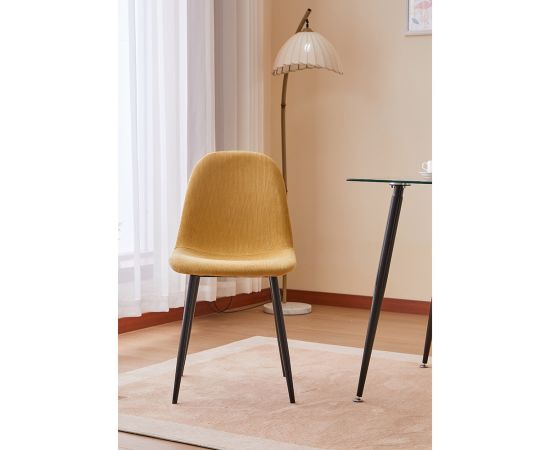 სკამი მისაღების XS-2441 (UF864-5) ყვითელი