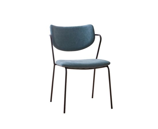 სკამი მისაღების XS-2804 (UF860-12B) ლურჯი