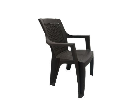 პლასტმასის სკამი LODOS PLASTIC CHAIR SAND1098 ყავისფერი