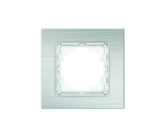 ალუმინის ერთიანი ჩარჩო alegra silver - 25GS0091