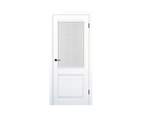 კარი მდფ PVC 215-70 (Арт. ECOSN0104 ОВ WHITE POLIPROFILEN