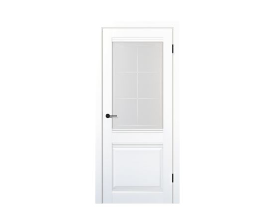 კარი მდფ PVC 215-80 (Арт. ECOSN0104 ОВ WHITE POLIPROFILEN