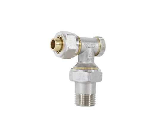 რადიატორის უკუსარქველი კუთხის GV2 1/2X16*2” ECA