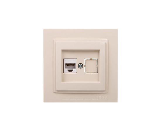 როზეტი ინტერნეტის CAT6 DESPINA cream - 102-170005-125