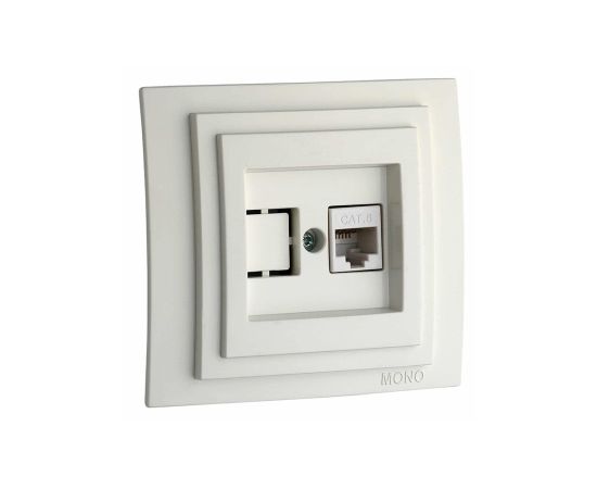 როზეტი CAT6 LARISSA თეთრი - 103-191905-125