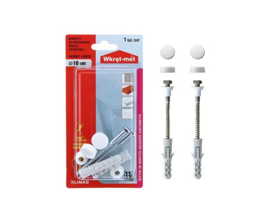 პისუარების სამაგრი ვერცხლისფერი BKMP*-12120S (2ც)