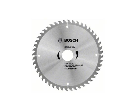 ცირკული ხერხის დისკი EC WO H 190*30-48 BOSCH