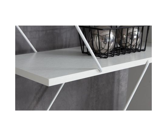 დასადგამი თარო - BS-N2355 - 84*24*157 თეთრი