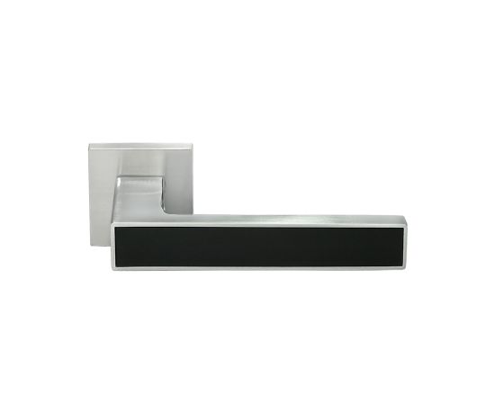 სახელური კარის "Sula" DIY MH-48-S6 SC/BL matte chrome/black