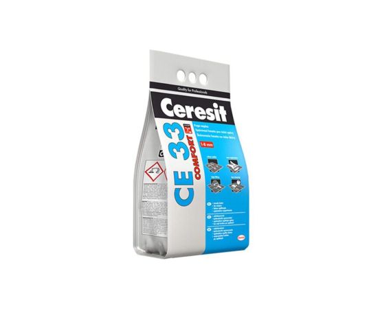 ფუგა "ceresit" CE-33 2კგ წყალმდეგი (აგურისფერი)